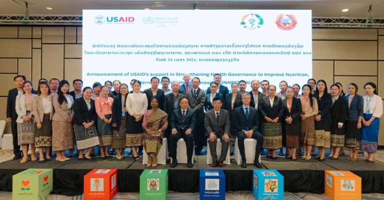 United States, WHO Launch USD 10 Million Initiative to Boost Maternal, Child Health in Laos