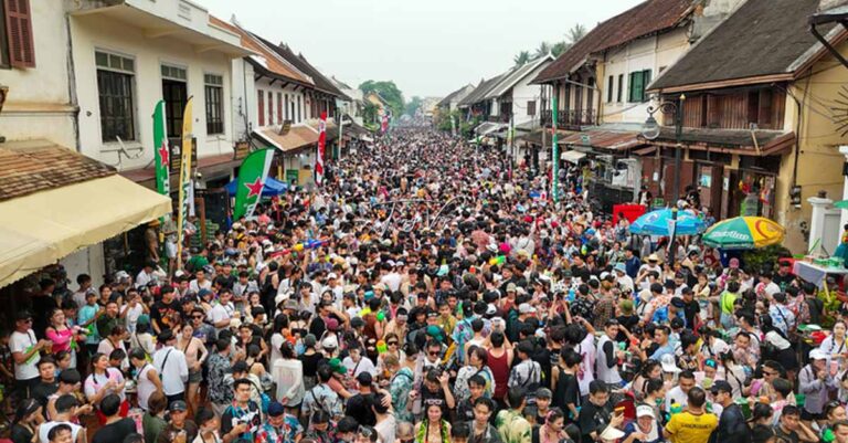 Luang Prabang Welcomes Record Numbers During New Year Celebrations