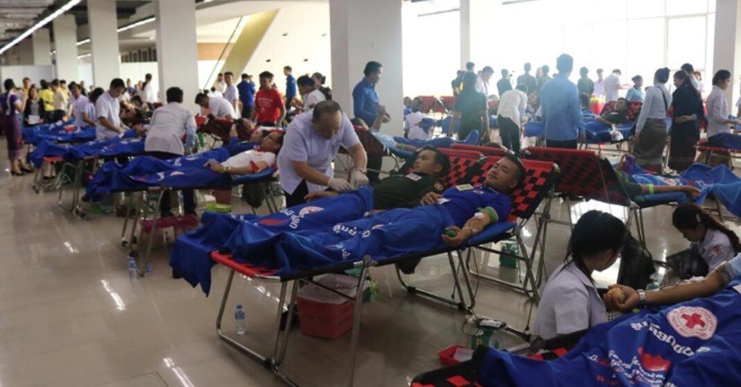 Lao Red Cross Struggles to Meet Blood Demand Amidst Rising Road Accident Cases