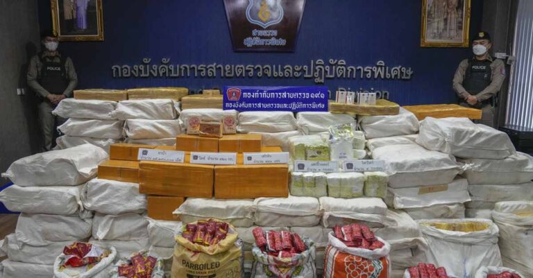 East, Southeast Asia Had Record Methamphetamine Seizures Last Year. Profits Remain in Billions