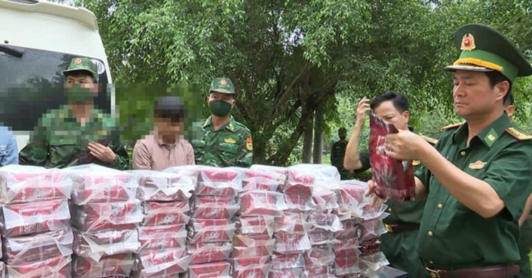 Six Laos Nationals Apprehended for Drug Trafficking Into Vietnam