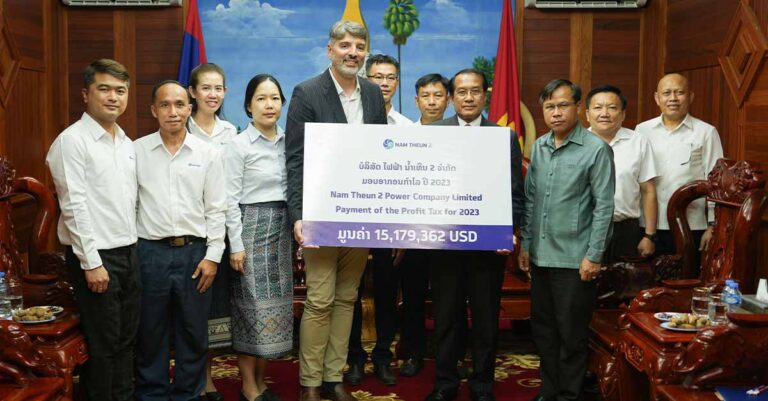 Nam Theun 2 Power Company Boosts Lao Government Revenue with Significant Tax Contribution