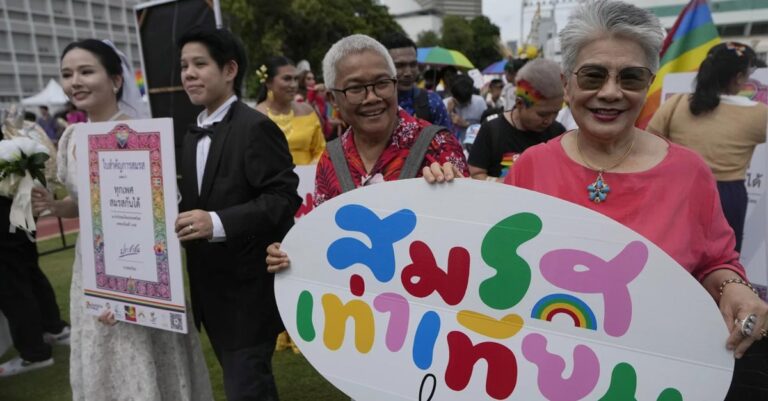 Thailand’s Senate Overwhelmingly Approves Landmark Bill to Legalize Marriage Equality