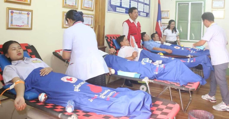 Luang Prabang Battles Blood Supply Crisis as International Day Approaches