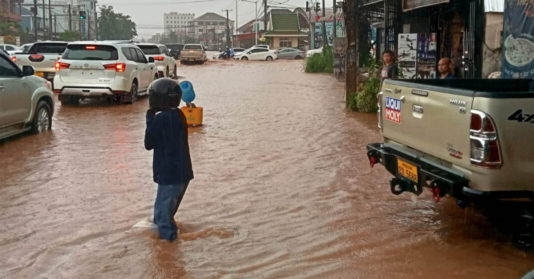 Severe Flooding Hits Vientiane Capital After Heavy Rains