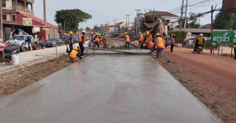 Major Road Enhancements in Vientiane to Boost Traffic Safety, Flow