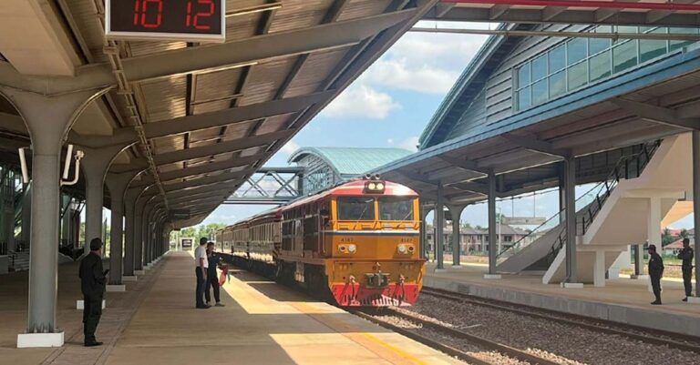 New Train Service from Bangkok to Vientiane Starts 19 July