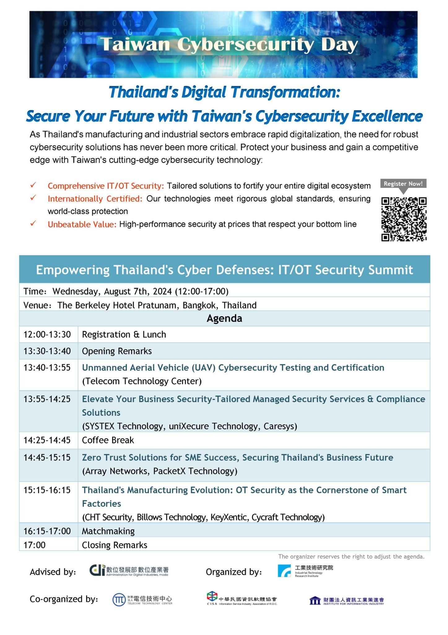 'Taiwan Cybersecurity Day' EDM