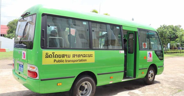 Laos Kicks Off Green Bus Trials to Boost Public Transport in Four Provinces