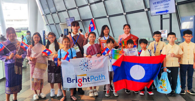 Lao Students Bag 13 Medals at Singapore Math Olympiad