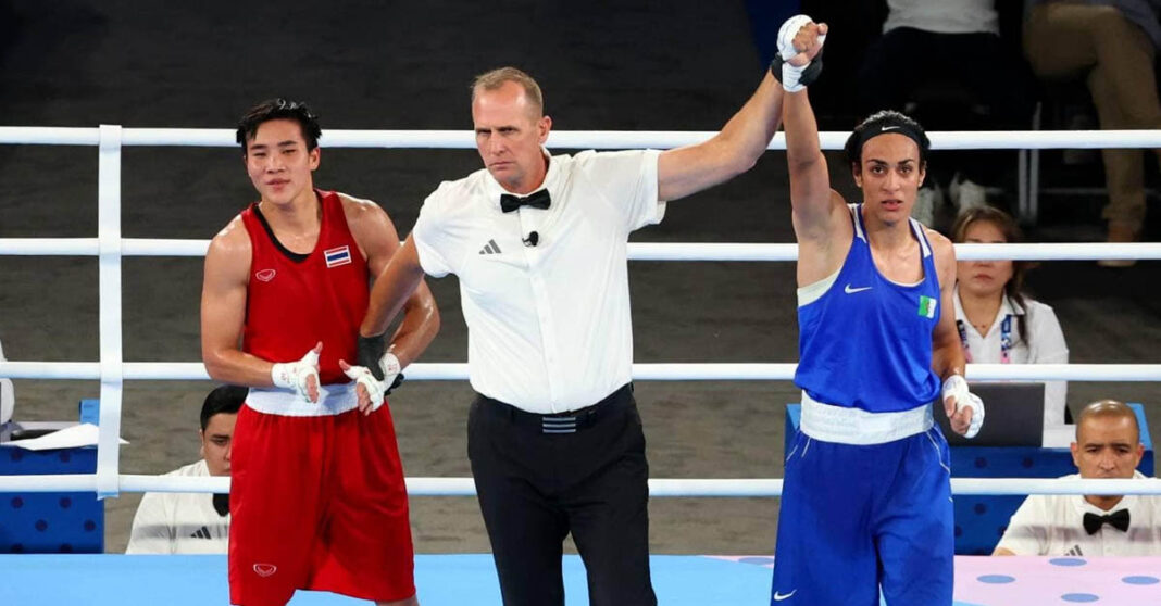 Algerian Boxer Advances to Gold-Medal Round at Paris Olympics Amid Gender Controversy