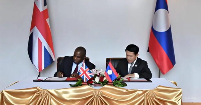 Laos, United Kingdom, Northern Ireland Ink Deal on Green Economy Framework