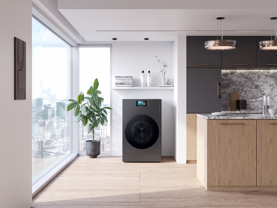 Samsung's Bespoke AI Laundry Combo™ is an All-in-One washer and dryer that offers a one-stop, time-saving laundry solution