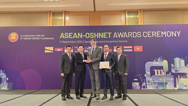 Namtheun 2 Wins ASEAN-OSHNET Excellence Award for Outstanding Safety Performance