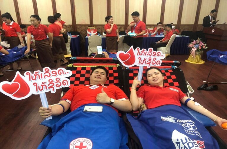 Lao Red Cross Boosts Blood Services: A Lifesaving Leap Forward