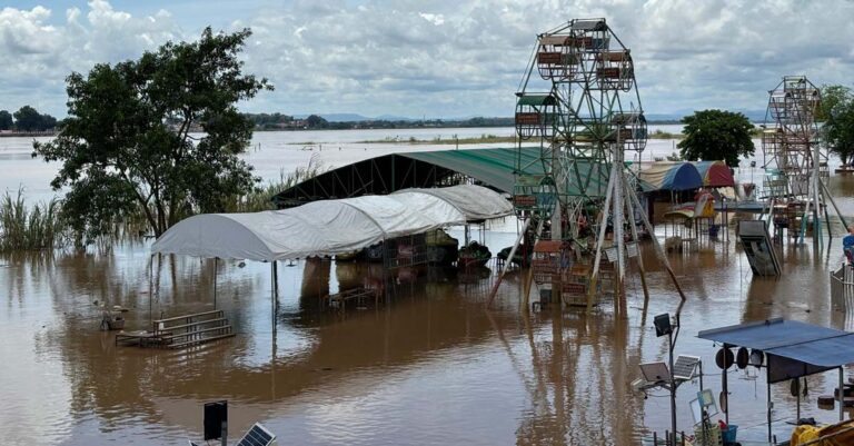 Vientiane, Luang Prabang Face Growing Flood Threat as Rescue Efforts Ramp Up in Northern Laos