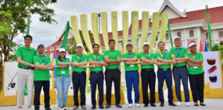 Symbol of ASEAN Musical Instruments Unveiled at Patuxay Park