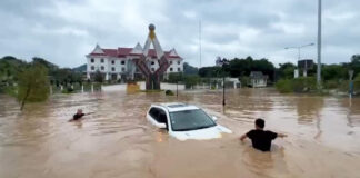 Tropical Depression Brings Heavy Rain, Flooding in Houaphan