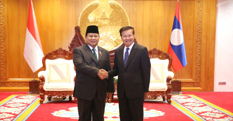 Indonesian President-Elect Visits Laos, Forges Stronger Bilateral, Regional Ties