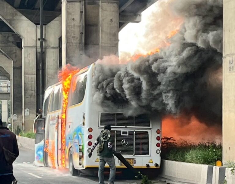 BREAKING: Bus Fire Claims Lives of Young Students in Bangkok