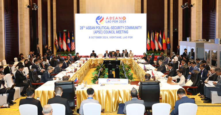 Laos Chairs 28th APSC Meeting on ASEAN Security, Integration