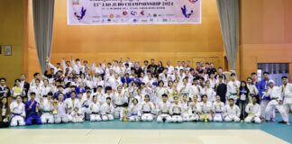 13th Lao Judo Championship Unites Lao, Thai Teams in Vientiane