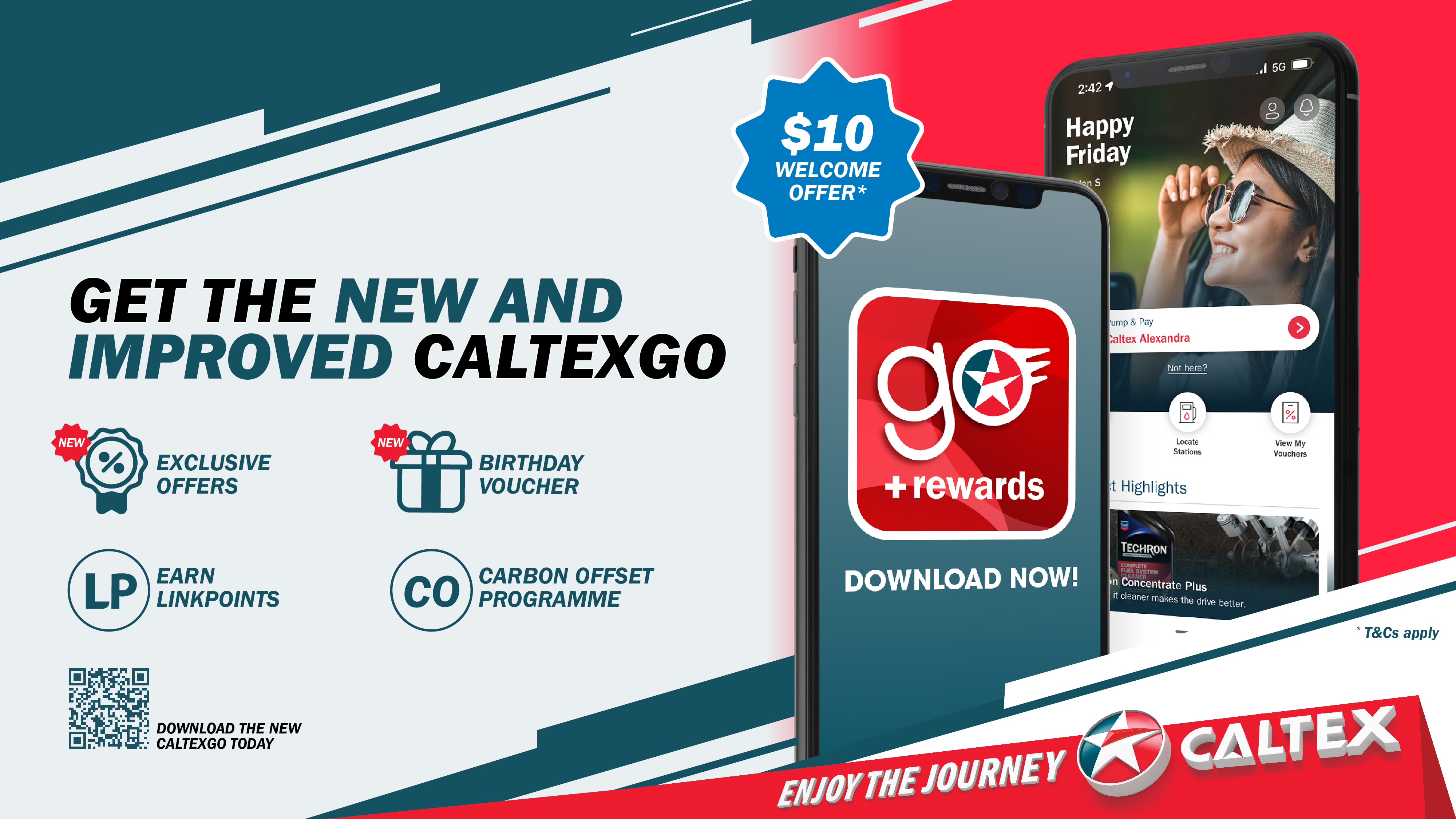 The refreshed CaltexGO mobile app (Credit - Chevron Singapore)