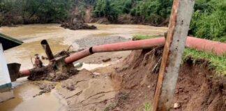 Flooding Severely Damages Irrigation Systems Across Laos