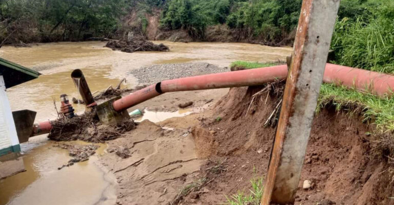 Flooding Severely Damages Irrigation Systems Across Laos