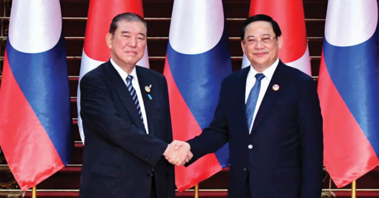 Laos, Japan to Boost Cooperation on Green Energy, Infrastructure