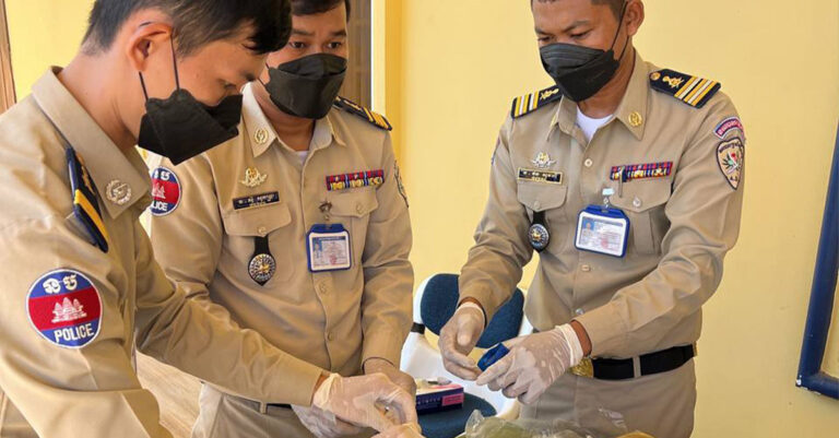 Lao Drug Smuggler Arrested in Cambodia with Over 1 Million Methamphetamine Pills
