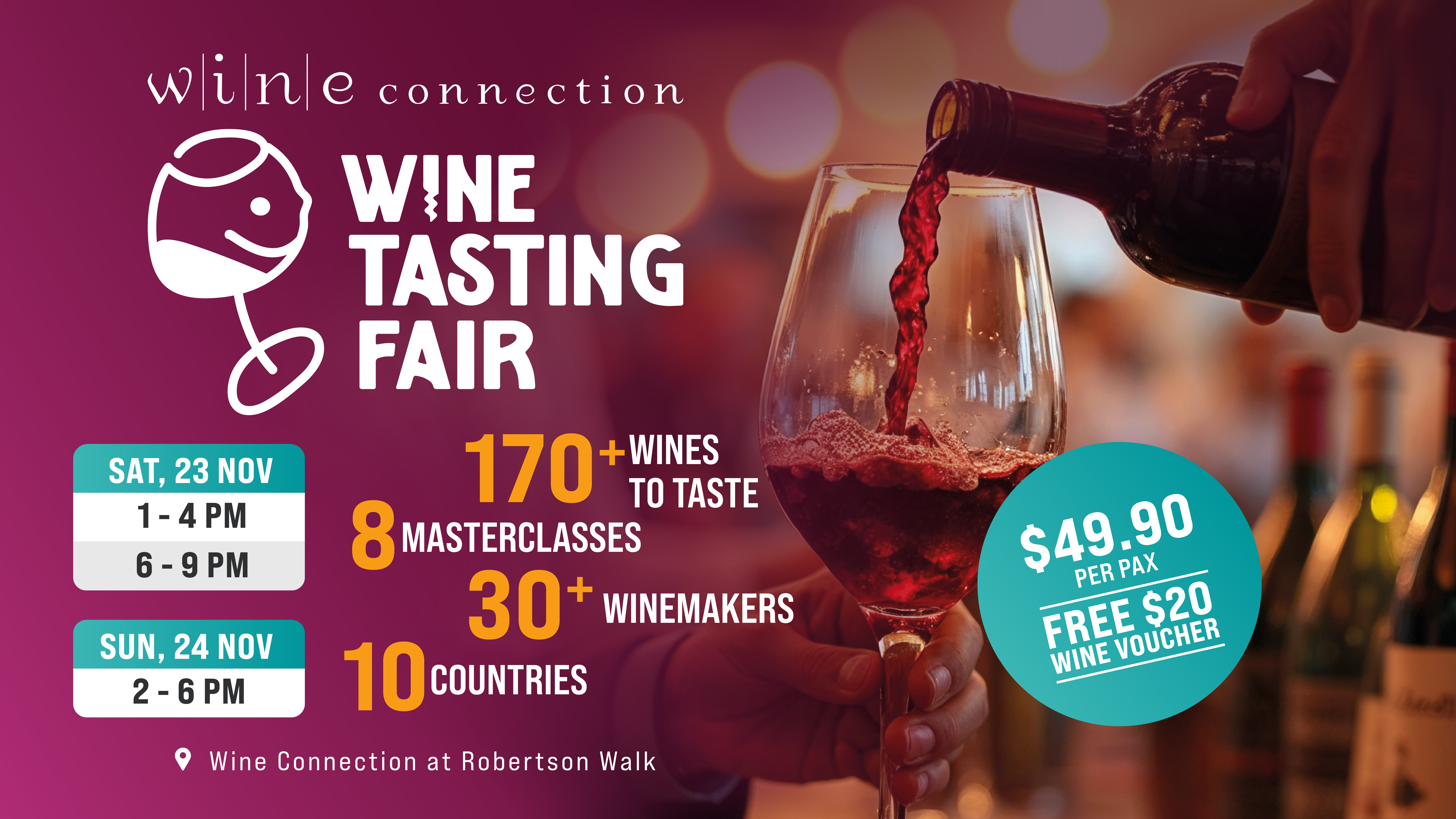 Wine Connection's Wine Tasting Fair 2024