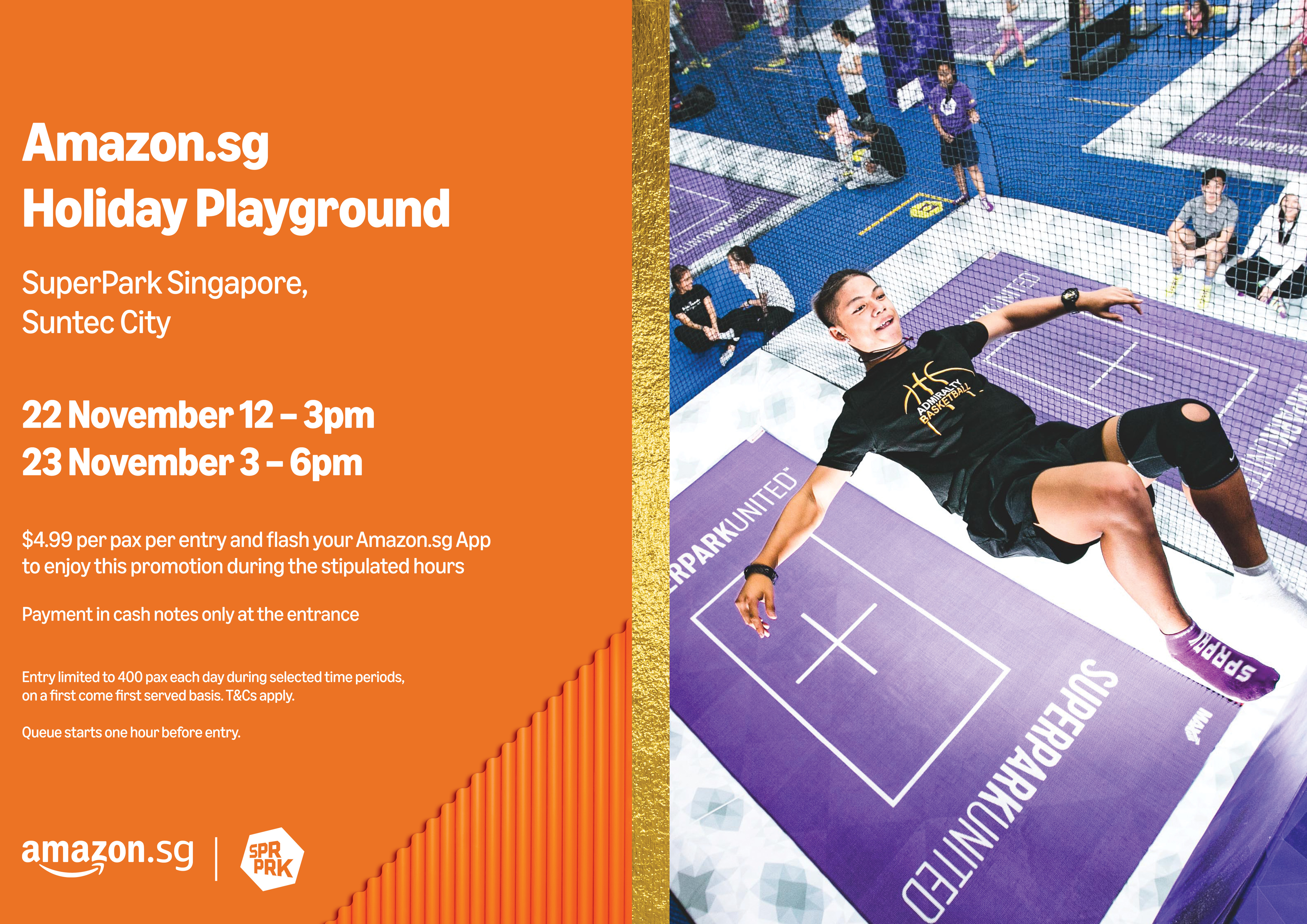 Amazon Singapore Invites Customers to celebrate Black Friday Sale with the Amazon.sg Holiday Playground, happening between 22-23 November