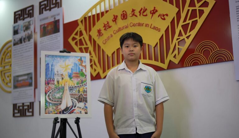 Lao Youth Shines in International Art Contest