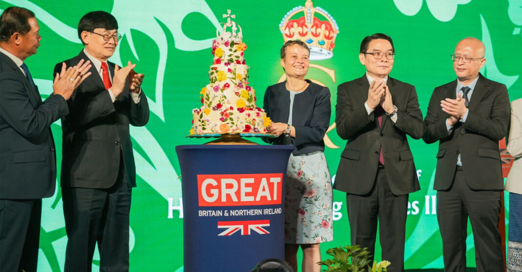 British Embassy in Vientiane Celebrates King Charles III’s Birthday