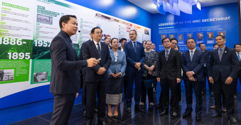 Mekong River Commission Launches Education Hub, One Mekong App in Vientiane