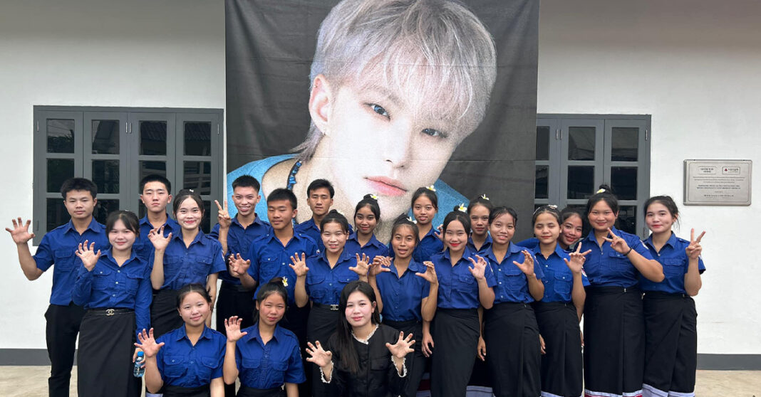 K-pop Star Hoshi Donates USD 70,000 to Upgrade Lao Orphanage School