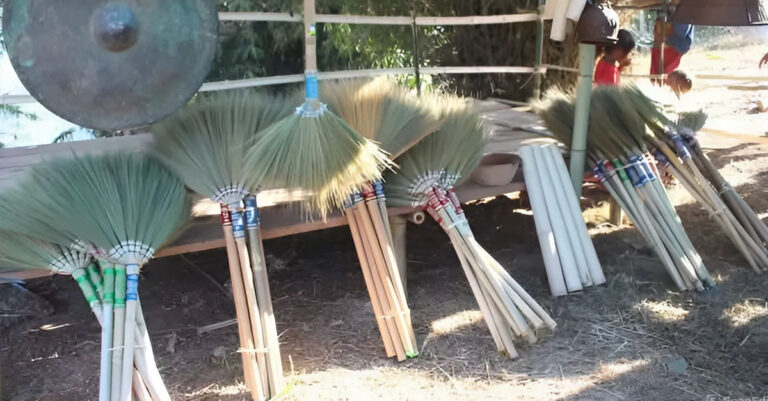 Traditionally-crafted Bamboo Brooms Earn National Recognition