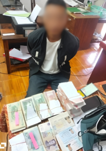 Chinese man arrested in LPB.