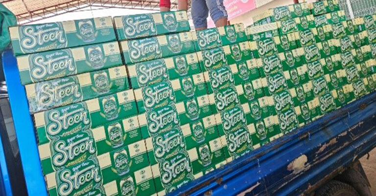 Confiscate 2,483 Boxes of Illegal, Uncertified Steen Beer