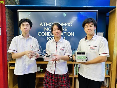 ‘Best in World’ winners of the Cambridge Science Competition from Anglo Singapore International School,Thailand