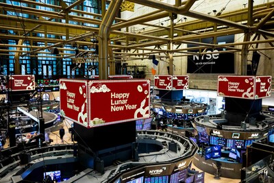 NYSE Trading Floor during live trading hours, photo taken on Jan 28th 2025