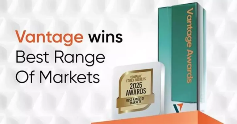 Vantage Markets Wins “Best Range of Markets” Award from Compare Forex Brokers 2025