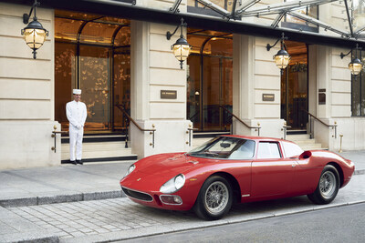 The 1964 Ferrari 250 LM at The Peninsula Paris