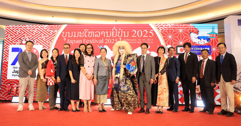 Japan Festival Celebrates 70th Anniversary of Japan-Laos Diplomatic Relations