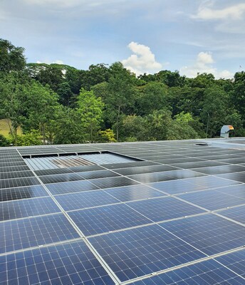 Peak Energy’s Singapore-based rooftop solar system that generates around 1 GWh of clean energy annually for Arkema.