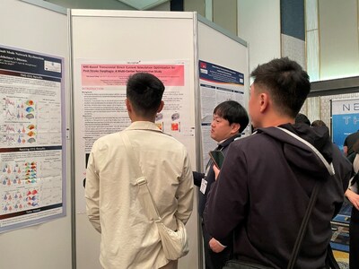 Neurophet Neuroscience Researcher Rak-kyeun Hong presenting a poster at BRST 2025