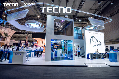 “Create the AI Future”: TECNO’s show booth at MWC Barcelona 2025 & overall product showcase