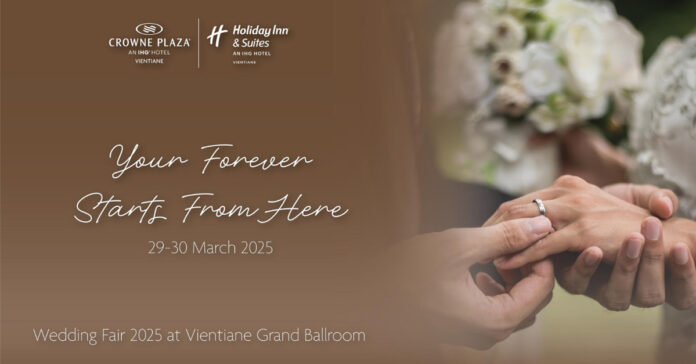 Crowne Plaza Vientiane to Host Wedding Fair 2025
