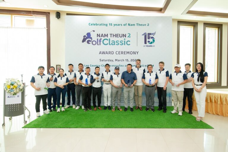 Nam Theun 2 Marks 15 Years with Golf Classic in Vientiane